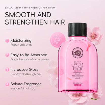Japanese Sakura Hair Oil Serum