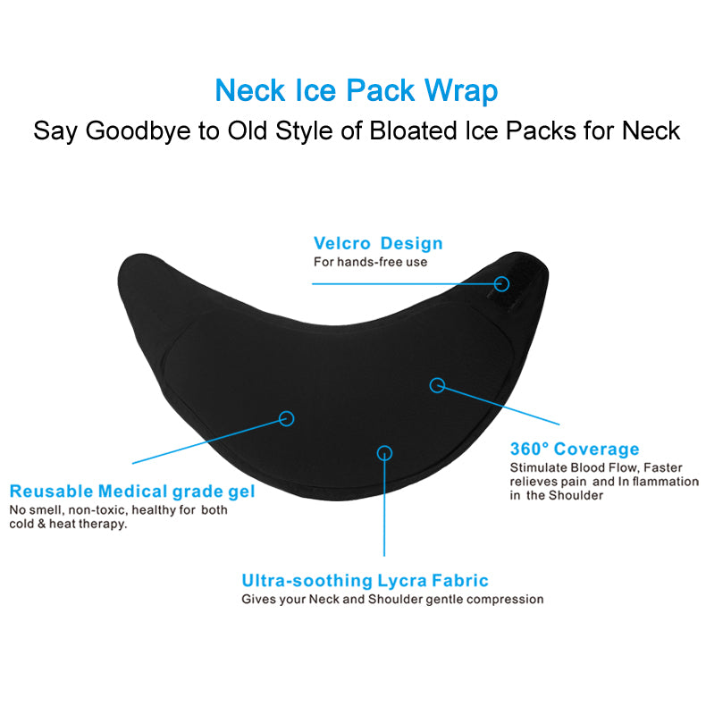 Hot and Cold Compression Neck Sleeve